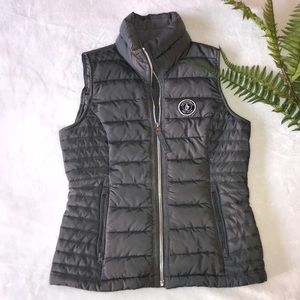 Abercrombie & Fitch Women’s Grey Puffer Vest